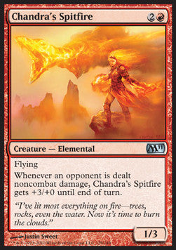 Chandra's Spitfire⁣ - Magic 2011⁣ (Uncommon)⁣ [129]