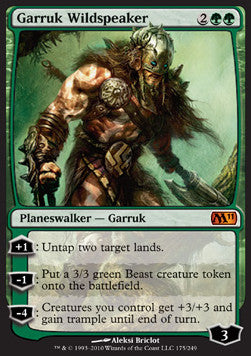 Garruk Wildspeaker⁣ - Magic 2011⁣ (Mythic)⁣ [175]