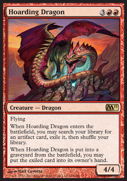 Hoarding Dragon⁣ - Magic 2011⁣ (Rare)⁣ [144]