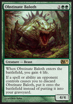 Obstinate Baloth⁣ - Magic 2011⁣ (Rare)⁣ [188]