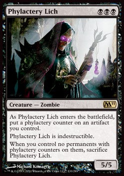 Phylactery Lich⁣ - Magic 2011⁣ (Rare)⁣ [110]