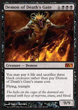 Demon of Death's Gate⁣ - Magic 2011⁣ (Mythic)⁣ [92]