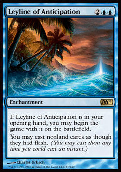 Leyline of Anticipation⁣ - Magic 2011⁣ (Rare)⁣ [61]