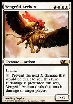 Vengeful Archon⁣ - Magic 2011⁣ (Rare)⁣ [37]