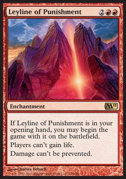 Leyline of Punishment⁣ - Magic 2011⁣ (Rare)⁣ [148]