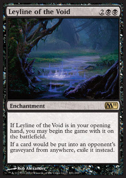 Leyline of the Void⁣ - Magic 2011⁣ (Rare)⁣ [101]