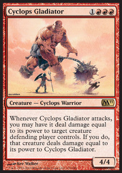 Cyclops Gladiator⁣ - Magic 2011⁣ (Rare)⁣ [131]