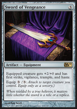 Sword of Vengeance⁣ - Magic 2011⁣ (Rare)⁣ [216]