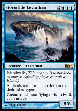 Stormtide Leviathan⁣ - Magic 2011⁣ (Rare)⁣ [74]