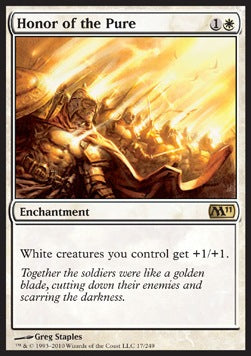 Honor of the Pure⁣ - Magic 2011⁣ (Rare)⁣ [17]