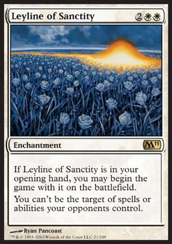 Leyline of Sanctity⁣ - Magic 2011⁣ (Rare)⁣ [21]
