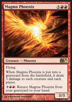 Magma Phoenix⁣ - Magic 2011⁣ (Rare)⁣ [150]
