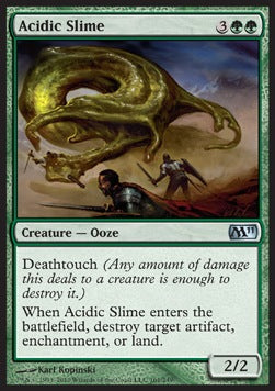 Acidic Slime⁣ - Magic 2011⁣ (Uncommon)⁣ [161]