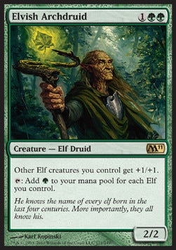 Elvish Archdruid⁣ - Magic 2011⁣ (Rare)⁣ [171]
