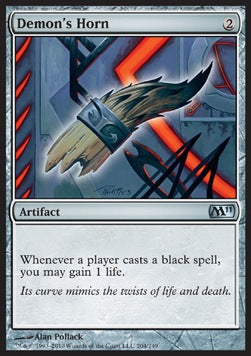 Demon's Horn⁣ - Magic 2011⁣ (Uncommon)⁣ [204]
