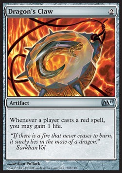 Dragon's Claw⁣ - Magic 2011⁣ (Uncommon)⁣ [205]