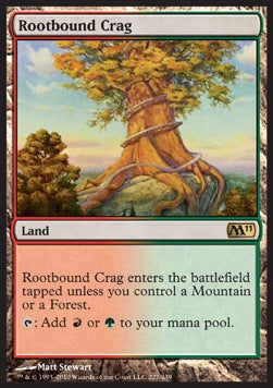Rootbound Crag⁣ - Magic 2011⁣ (Rare)⁣ [227]