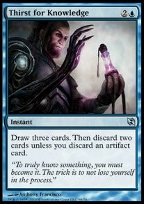 Thirst for Knowledge⁣ - Duel Decks: Elspeth vs. Tezzeret⁣ (Uncommon)⁣ [68]