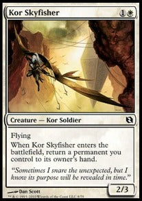 Kor Skyfisher⁣ - Duel Decks: Elspeth vs. Tezzeret⁣ (Common)⁣ [8]