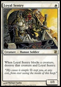 Loyal Sentry⁣ - Duel Decks: Elspeth vs. Tezzeret⁣ (Rare)⁣ [5]