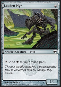 Leaden Myr⁣ - Scars of Mirrodin⁣ (Common)⁣ [170]
