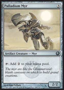 Palladium Myr⁣ - Scars of Mirrodin⁣ (Uncommon)⁣ [190]