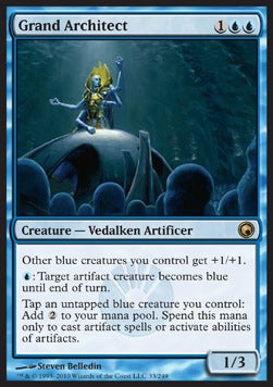 Grand Architect⁣ - Scars of Mirrodin⁣ (Rare)⁣ [33]
