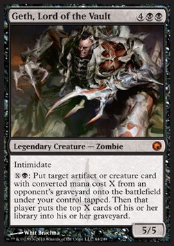 Geth, Lord of the Vault⁣ - Scars of Mirrodin⁣ (Mythic)⁣ [64]