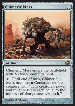 Chimeric Mass⁣ - Scars of Mirrodin⁣ (Rare)⁣ [141]
