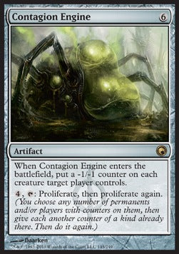 Contagion Engine⁣ - Scars of Mirrodin⁣ (Rare)⁣ [145]