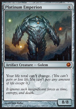 Platinum Emperion⁣ - Scars of Mirrodin⁣ (Mythic)⁣ [193]