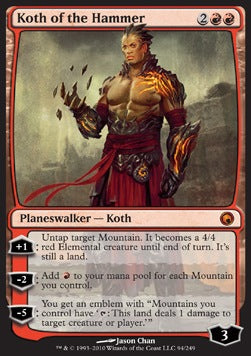 Koth of the Hammer⁣ - Scars of Mirrodin⁣ (Mythic)⁣ [94]