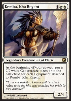 Kemba, Kha Regent⁣ - Scars of Mirrodin⁣ (Rare)⁣ [12]