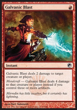 Galvanic Blast⁣ - Scars of Mirrodin⁣ (Common)⁣ [91]