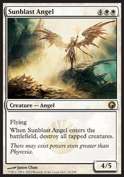 Sunblast Angel⁣ - Scars of Mirrodin⁣ (Rare)⁣ [22]