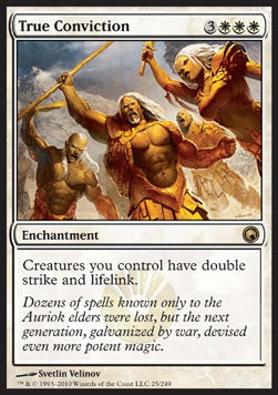 True Conviction⁣ - Scars of Mirrodin⁣ (Rare)⁣ [25]