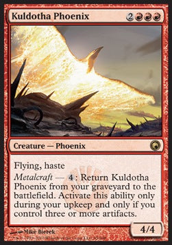 Kuldotha Phoenix⁣ - Scars of Mirrodin⁣ (Rare)⁣ [95]