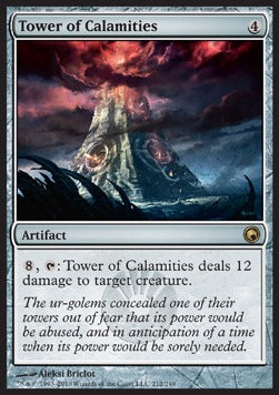 Tower of Calamities⁣ - Scars of Mirrodin⁣ (Rare)⁣ [212]