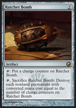 Ratchet Bomb⁣ - Scars of Mirrodin⁣ (Rare)⁣ [196]