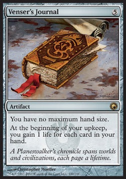 Venser's Journal⁣ - Scars of Mirrodin⁣ (Rare)⁣ [220]