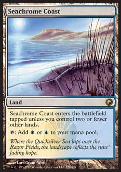 Seachrome Coast⁣ - Scars of Mirrodin⁣ (Rare)⁣ [229]