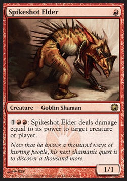 Spikeshot Elder⁣ - Scars of Mirrodin⁣ (Rare)⁣ [104]