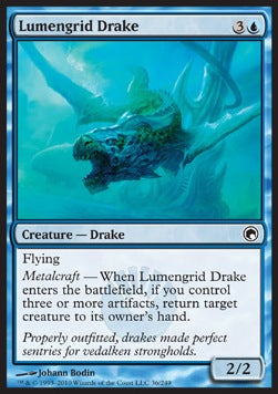 Lumengrid Drake⁣ - Scars of Mirrodin⁣ (Common)⁣ [36]