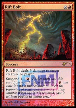 Rift Bolt⁣ - Friday Night Magic Promos⁣ (Rare)