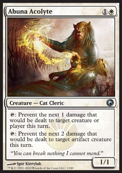 Abuna Acolyte⁣ - Scars of Mirrodin⁣ (Uncommon)⁣ [1]