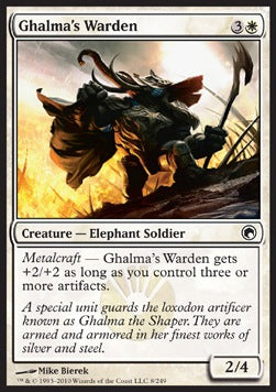 Ghalma's Warden⁣ - Scars of Mirrodin⁣ (Common)⁣ [8]