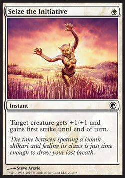 Seize the Initiative⁣ - Scars of Mirrodin⁣ (Common)⁣ [20]