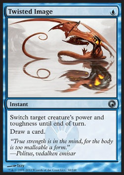 Twisted Image⁣ - Scars of Mirrodin⁣ (Uncommon)⁣ [50]