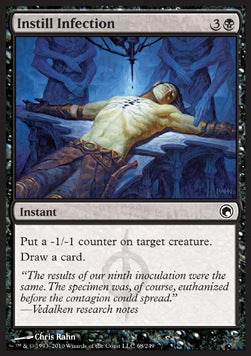 Instill Infection⁣ - Scars of Mirrodin⁣ (Common)⁣ [68]