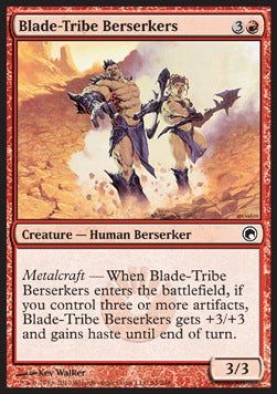 Blade-Tribe Berserkers⁣ - Scars of Mirrodin⁣ (Common)⁣ [84]